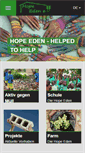 Mobile Screenshot of hope-eden.org